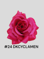 Róża Główka Kwiatowa Wyrobowa 15 cm B5 96 Sztuk 24 dkcyclamen