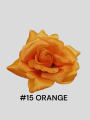 Róża Główka Kwiatowa Wyrobowa 15 cm B5 96 Sztuk 15 orange