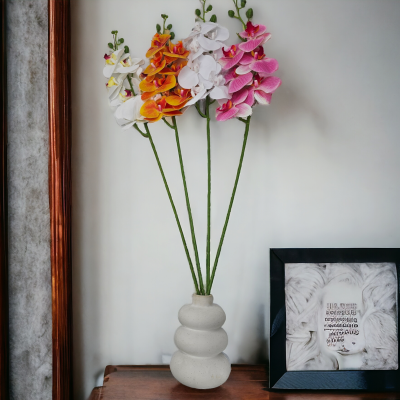 Storczyk Gumowy Kwiat Sztuczny Duży 92 cm VIP2339