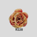Róża Główka Kwiatowa Wyrobowa 10 cm M683 12 Sztuk R228