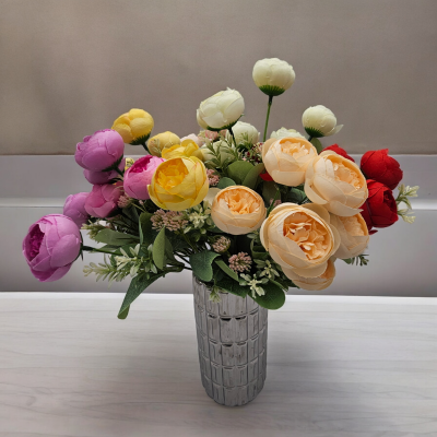 Bukiet Kamelki Pastelowe 6 Sztuk MIX Kolorów VIP4975