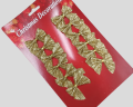 Kokardki brokatowe na choinkę stroik zawieszka FY11291 5x4 cm (4).png