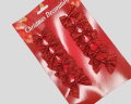 Kokardki brokatowe na choinkę stroik zawieszka FY11291 5x4 cm (2).png