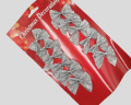 Kokardki brokatowe na choinkę stroik zawieszka FY11291 5x4 cm (3).png