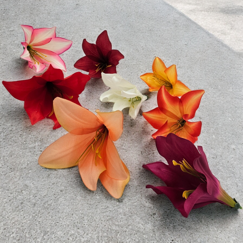 Lilia Wyrobowa Główka Kwiatowa 18 cm L10-7 24 Sztuki