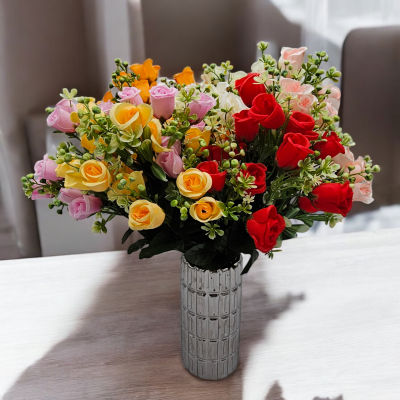 Bukiet Róż 50 cm MIX VIP5694 12 Bukietów