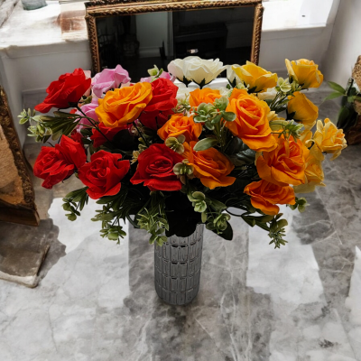 Bukiet Róże 50 cm  MIX VIP5689 12 Bukietów