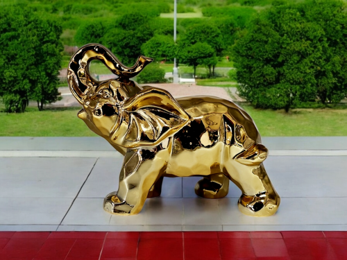 Figurka słoń ceramiczny złoty 21 x 10 x 16 cm ZY22126-G (3).png