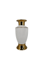 Wazon Biało-Złoty Ceramiczny 29 x 14 cm ASG40254 (3).png