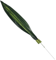 Liść Pojedynczy Szabla Ozdobny Wyrobowy 68 x 8,5 cm RT3966 12 Sztuk (2).png