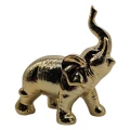 Figurka Słoń Ceramiczny Słonik Złoty 18 x 9 x 18 cm ZY22120G 2.png