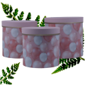 FlowerBox na Prezent Kwiaty Pudełko W2537-3 ZESTAW 3 sztuk (3).png