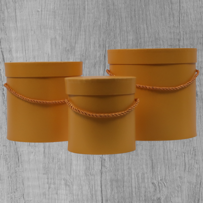 Flowerbox pudełko ozdobne walentynki 3szt 17 15 11 W5081-A-YELLOW