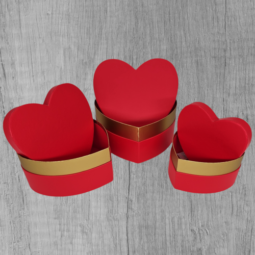 Flowerbox pudełko serce ozdobne walentynki 3szt 19 16 13 cm W2105 (9).png