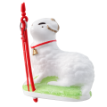 Baranek Wielkanocny z Chorągiewką Figurka Dekoracyjna 7 x 6 cm 014 (6).png