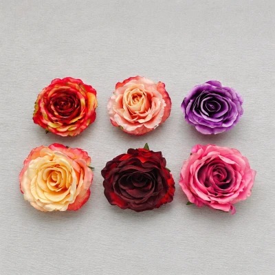 Róża Główka Kwiatowa Wyrobowa 11 cm VIP247 12 Sztuk