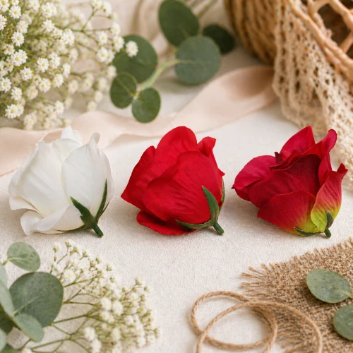 Róża Główka Kwiatowa Wyrobowa 7 cm M635 12 Sztuk.png