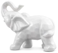 Figurka Słoń Ceramiczny Słonik Biały 11 x 5 x 9 cm ZY22128-W (3).png