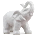 Figurka Słoń Ceramiczny Słonik Biały 11 x 5 x 9 cm ZY22128-W (1).png