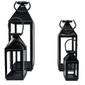 Lampiony czarne latarnie z zawieszką zestaw 4 szt SAC-CC6638-SMLXL-BLACK.png